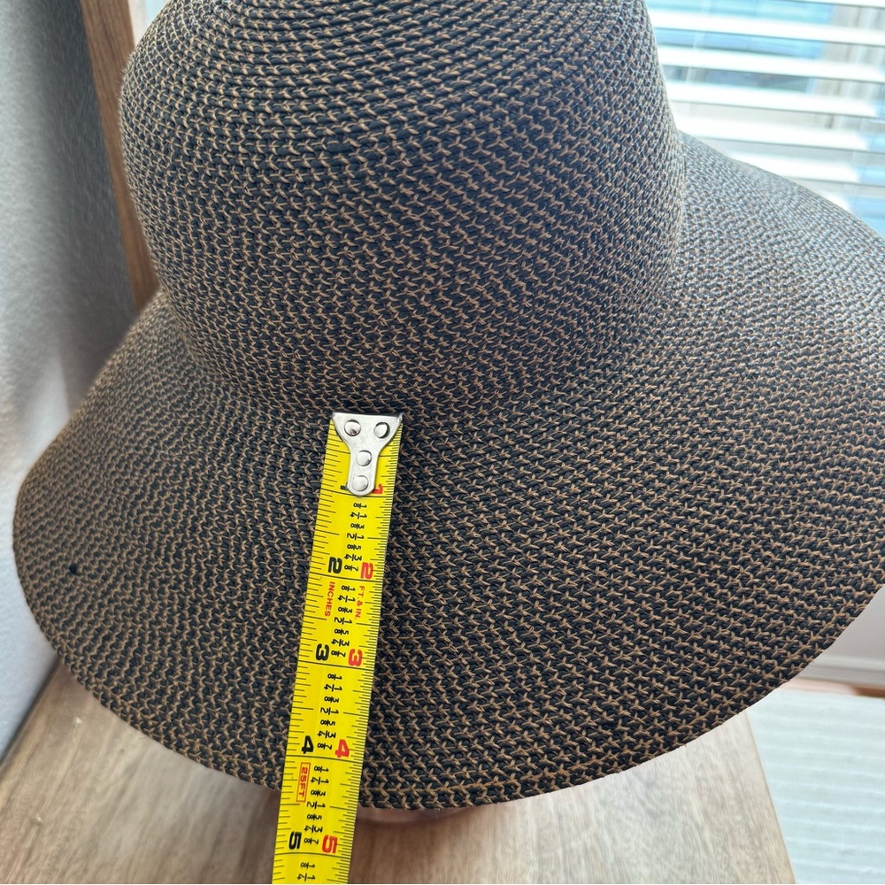 Eric Javits Squishee Hampton Wide Brim UPF 50 Sun Protection Hat - Picture 4 of 10